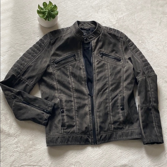 Rock & Republic Other - Men’s Rock & Republic Moto Racing Style Jacket MED